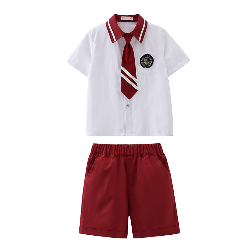 摩登心梦缘儿童校服夏装英