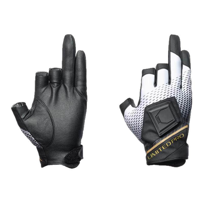 Shimano禧玛诺25新款LIMITED PRO 海矶钓鱼手套保暖露3指GL-110X