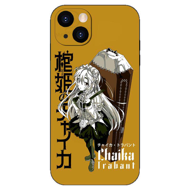 棺姬嘉依卡手机壳适用iPhone17小米15/14华为VIVO动漫艺术OPPO液态硅胶13磨砂磁吸MagSafe苹果16ProMax二次元