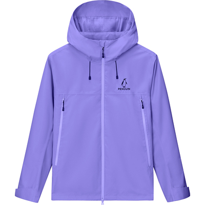 企鹅游鳞ub户外单层冲锋衣