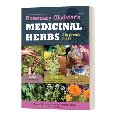英文原版 Rosemary Gladstar's Medicinal Herbs a Beginner's Guide 迷迭香格莱斯达的药草 初学者指南 英文版 进口英语原版书籍