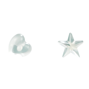 树脂耳钉女透明隐形耳棒养耳洞耳骨钉新耳洞防堵耳针免摘学生耳饰