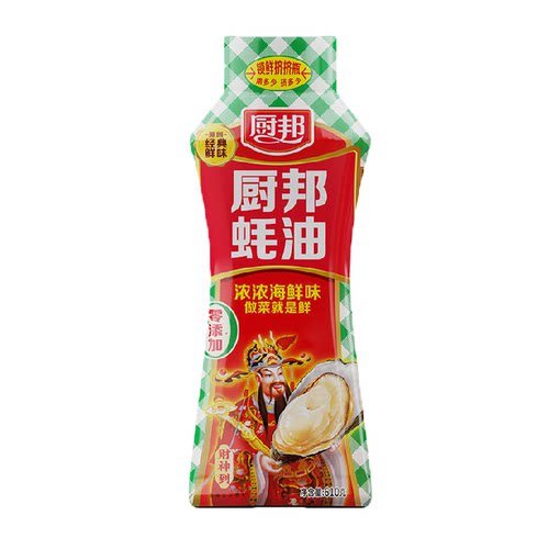 厨邦蚝油610g挤挤装腌肉火锅调味品调料鲜蚝汁家用餐饮腌制烧烤