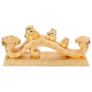 原装正品李居明2026马年吉祥物九运如意招财猫摆件东北招财装饰