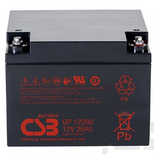 CSB蓄电池GP1226012V26AHUPS电源配套EPS直流屏通讯系统
