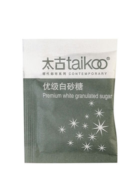 Taikoo太古白糖包小包装白砂糖包咖啡冲饮速溶调糖伴侣5gX100包邮