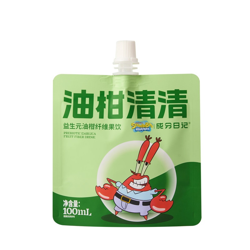 成分日记益生元油柑汁0脂肪膳食纤维果汁饮料便携袋潮汕