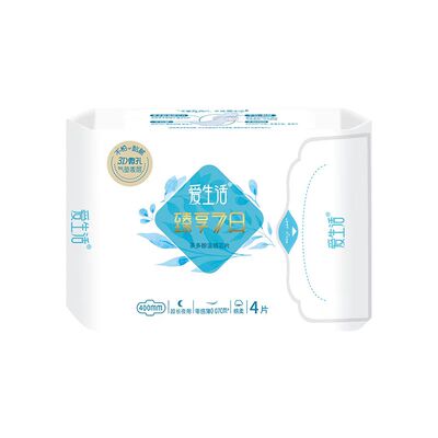 爱生活臻享7日茶多酚加长夜用4片