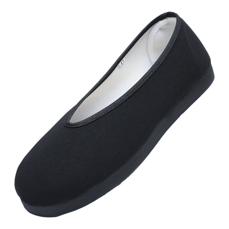 春秋老北京布鞋传统黑布鞋元口