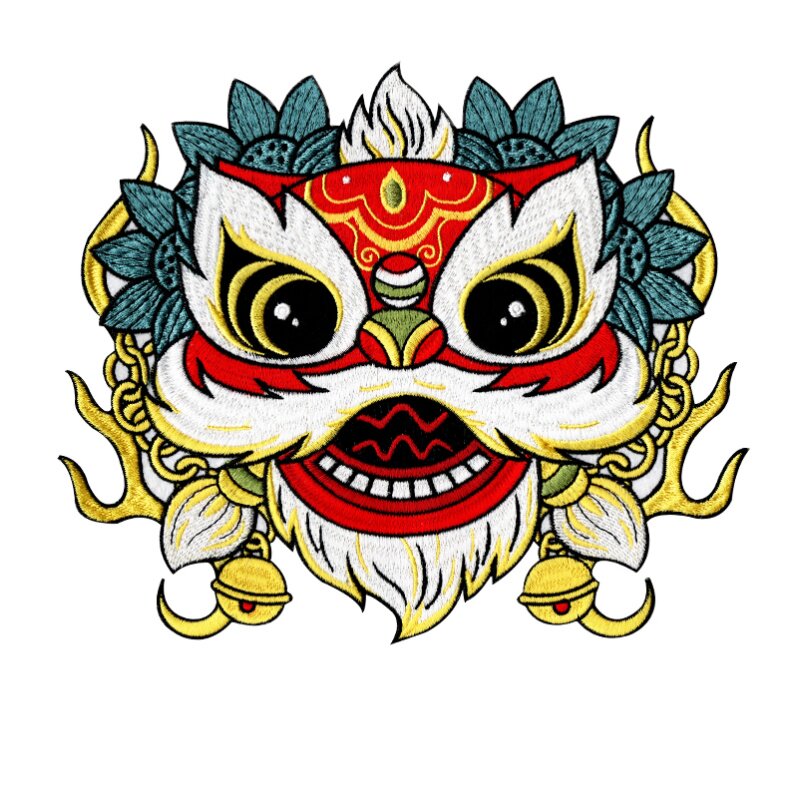 重工刺绣布贴修补贴装饰贴免缝