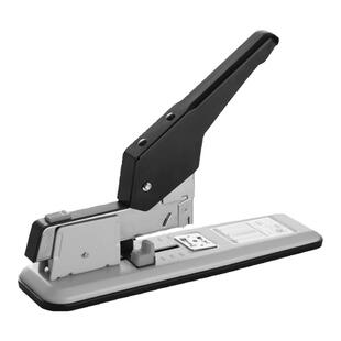 得力订书机办公用大号钉书器学生订厚书家用装订省力型大定书机加厚重型100页儿童大型书本装钉机多功能装书