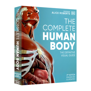 DK The Complete Human Body The Definitive Visual Guide 完整人体权威视觉指南 百科科普读物 精装大开本 英文原版进口儿童图书