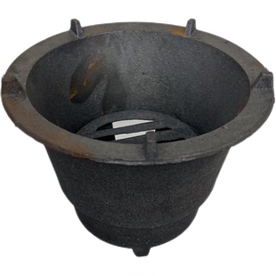 铸铁炭炉生铁炉取暖炉子烧木炭煲汤熬药烧烤炉老式炭烤炉家用炭火