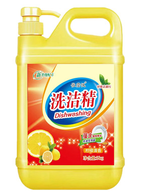 1-10斤装洗洁精柠檬清香家庭装