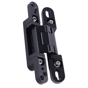 神冈隐藏合页卧室门25mm薄门合页折叠暗装衣柜门十字隐形铰链3040