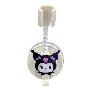 花洒支架免打孔固定器万向淋浴喷头固定座淋雨挂钩儿童卡通高颜值