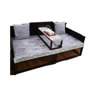 中式罗汉床坐垫盖布垫实木沙发垫套四季通用防滑罗汉床床单专用垫