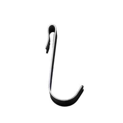 洞洞板置物架不锈钢s型挂钩卧室护栏衣柜门后挂衣钩卡勾方管挂勾