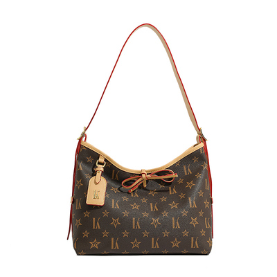 今年流行大包包真皮印花女包