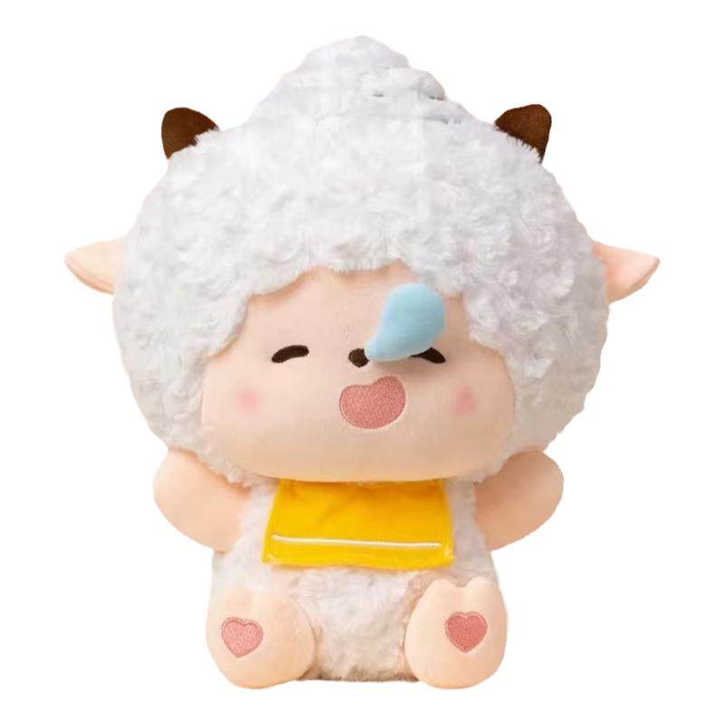 正版喜羊羊与灰太狼抱抱系列公仔懒羊羊灰太狼小灰灰玩偶儿童礼物