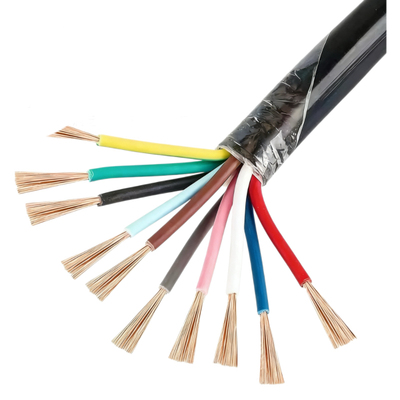 国标护套电缆线2 3 4 5 6 7 8 1012芯0.5 0.75 1平方控制线信号线