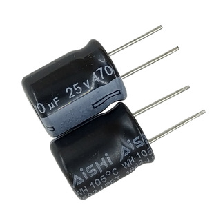 20只25v470UF艾华10*12电解电容器AISHI开关电源WH主板滤波105度