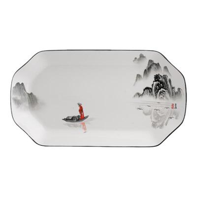 陶瓷中式餐具套装家用乔迁送礼