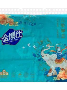 金博仕90抽6包4层抽纸