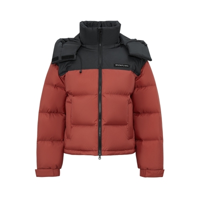 短款羽绒服雪中飞运动可拆卸帽