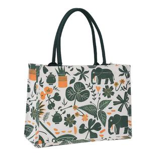 帆布托特包定制logo高端飘带手提企业培训班广告订做环保袋棉布袋