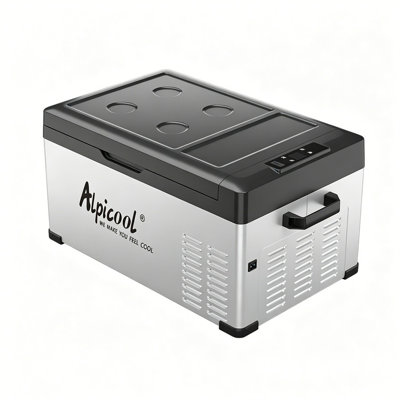 冰虎便携车载冰箱车家两用压缩机制冷12v24v220v货车冷冻冷藏冰柜