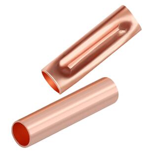 紫铜连接管GT接线端子套管压线端子1.5-6平方对接铜接头接线神器