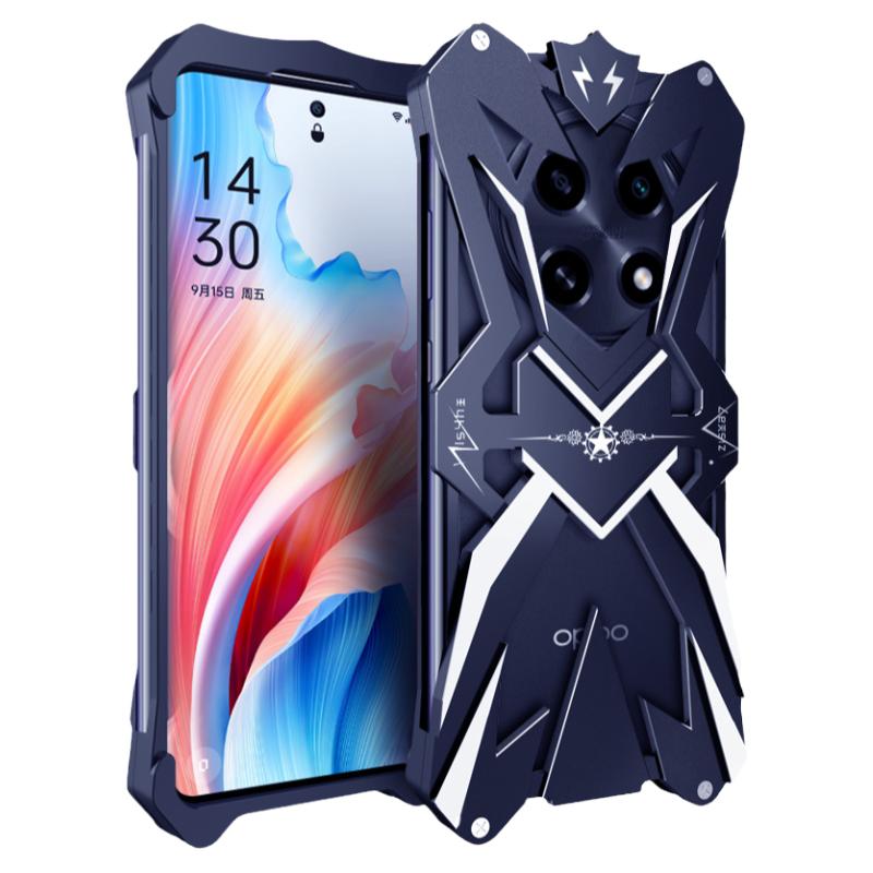适用于OPPOA2手机壳a2pro金属边框A1Pro加厚防摔保护套a97散热透气a96个性创意A57全包a79铁硬壳a36钢铁片a56