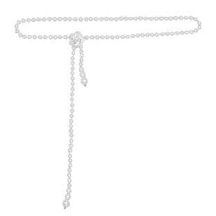 珍珠新款腰链女配衬衫百搭装饰连衣裙细腰带ins皮带汉服腰饰夏季