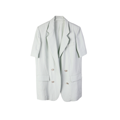 龙喜儿亚麻清爽薄款套装