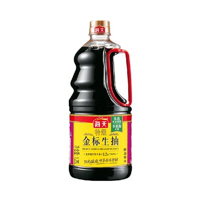 海天特级金标酿造生抽1.28L