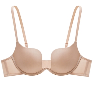 MYBODY商场同款新款内衣深U鸡心小胸聚拢隐形无痕性感文胸胸罩女