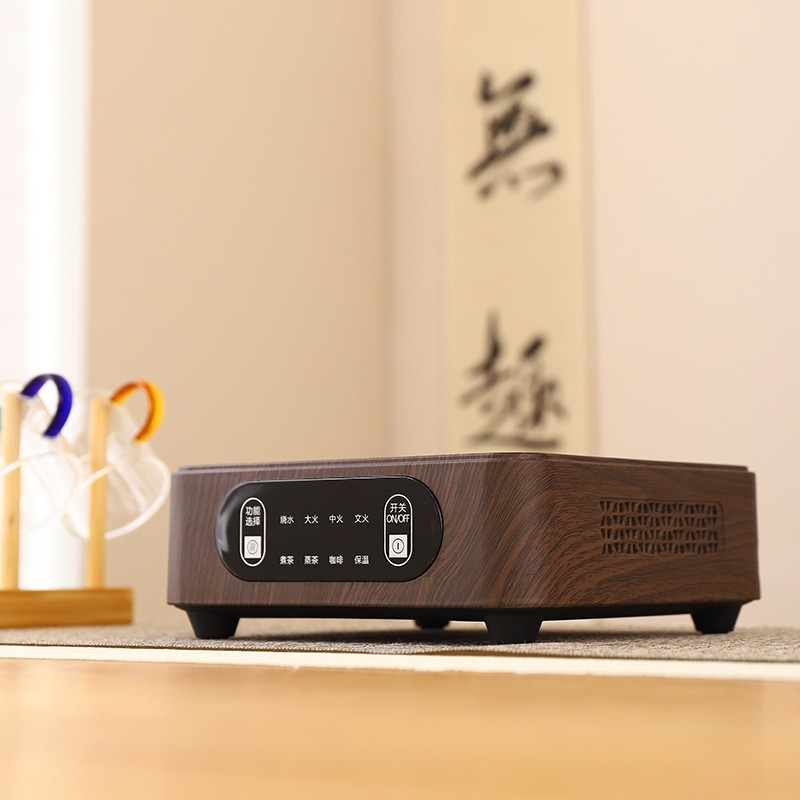 唐戈厂家电陶炉小型器煮茶茶炉1500W玻璃迷你泡茶煮茶家用壶礼品