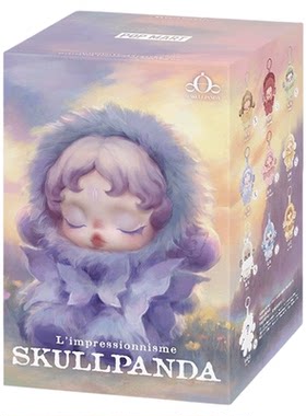 泡泡玛特SKULLPANDA光织园盲盒