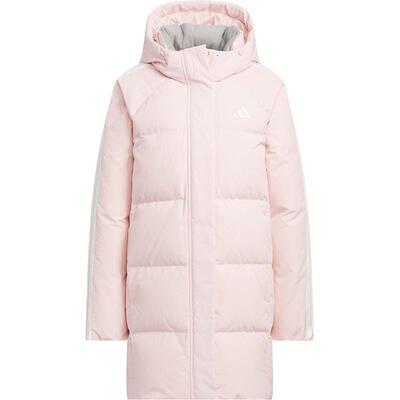 阿迪达斯女士保暖中长款羽绒服