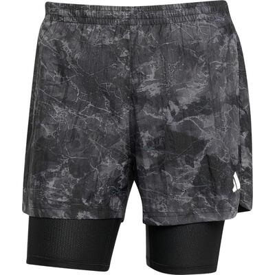 Adidas/阿迪达斯官方正品当季款男士跑步二合一短裤JN9680