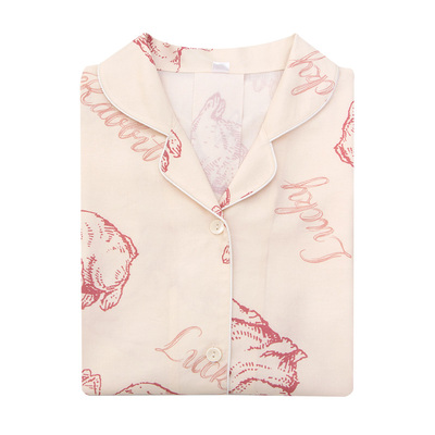 短袖睡裙春夏新疆棉过膝薄款