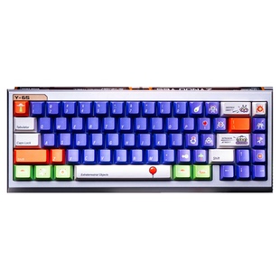 天外来物 巴斯光年配色 紫色柔光金属漆原厂热升华 机械磁轴键帽