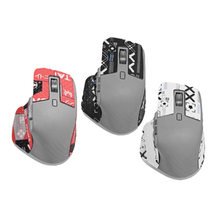 适用罗技MX Master3/3s防滑贴鼠标吸汗master2/2s贴纸半包蜥蜴皮