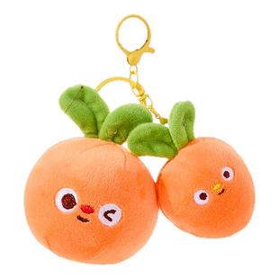 TheGreenParty胡萝卜挂件毛绒公仔男送女生日礼物包包挂饰钥匙扣