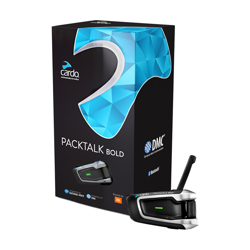 618五折 Cardo Packtalk Bold头盔耳机摩托车骑行JBL对讲机车蓝牙