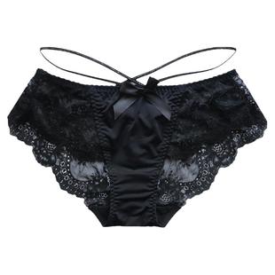 蕾丝性感内裤女纯棉抗菌裆情调纯欲2025新款爆款时尚日系低腰无痕