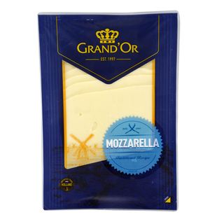 格兰特马苏里拉干酪片 披萨芝士原制奶酪片160g 荷兰进口泡面搭档