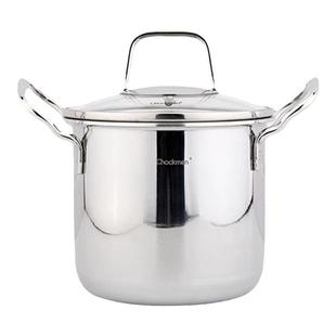 出口迷你款加厚18/10不锈钢高深汤锅炖锅油炸泡面锅熬粥辅食小锅