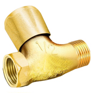 加厚直通阀4分6分开关水阀角阀内外丝双内丝自来水管开关阀止水阀